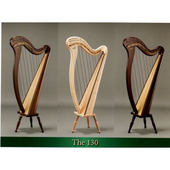 Aoyama 130 - 34 strings lever harp